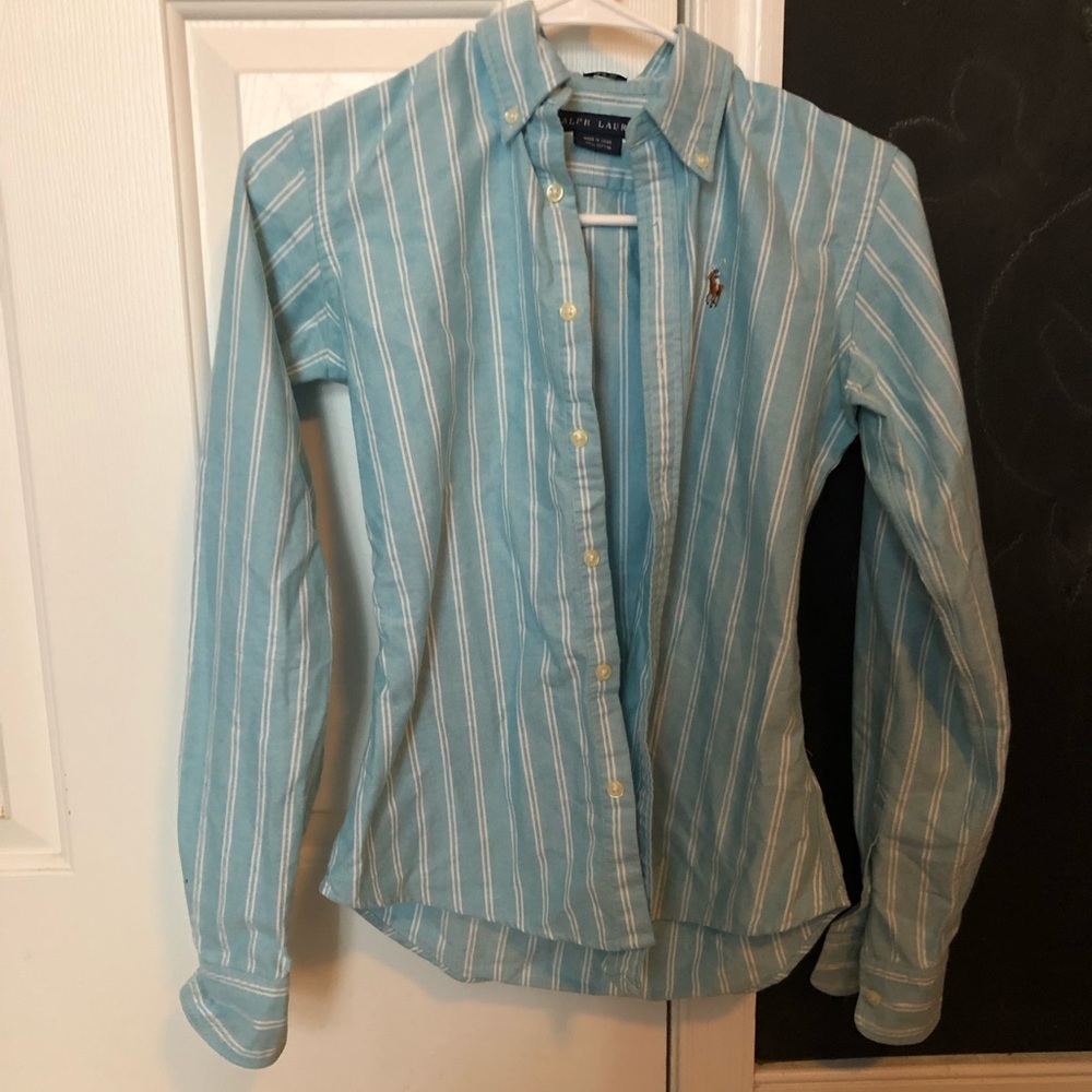 Blue Ralph Lauren Women’s Oxford